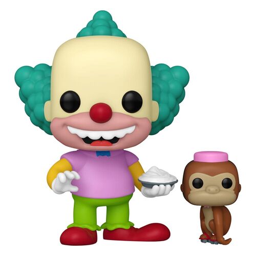 FIGURA KRUSTY&TENNY 9 CM SIMPSONS POP&BUDDY TV VINYL