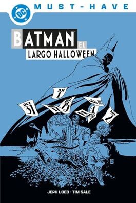BATMAN EL LARGO HALLOWEEN DC MUST HAVE