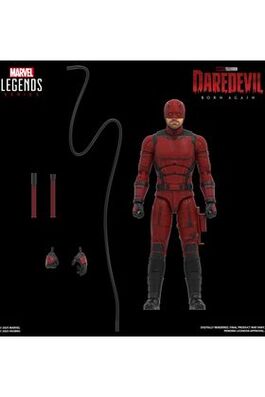DAREDEVIL FIGURA 15 CM DAREDEVIL BORN AGAIN MARVEL LEGENDS SERIES