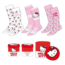 SANRIO PACK DE 3 PARES DE CALCETINES HELLO KITTY 36-43