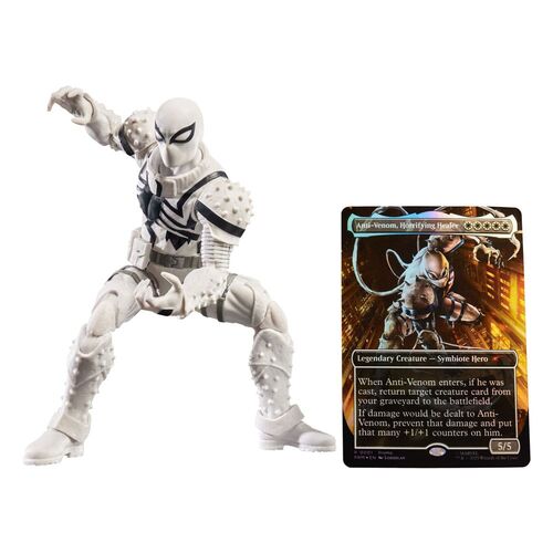 MARVEL LEGENDS MAGIC: THE GATHERING FIGURA AGENT ANTI-VENOM (CON CARTA EXCLUSIVA) 15 CM