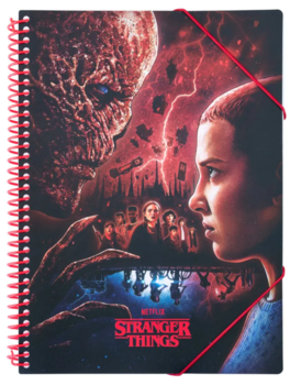 CARPETA DE FUNDAS A4 STRANGER THINGS
