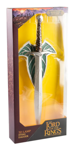 LAMPARA EL SEÑOR DE LOS ANILLOS - DAGA DARDO