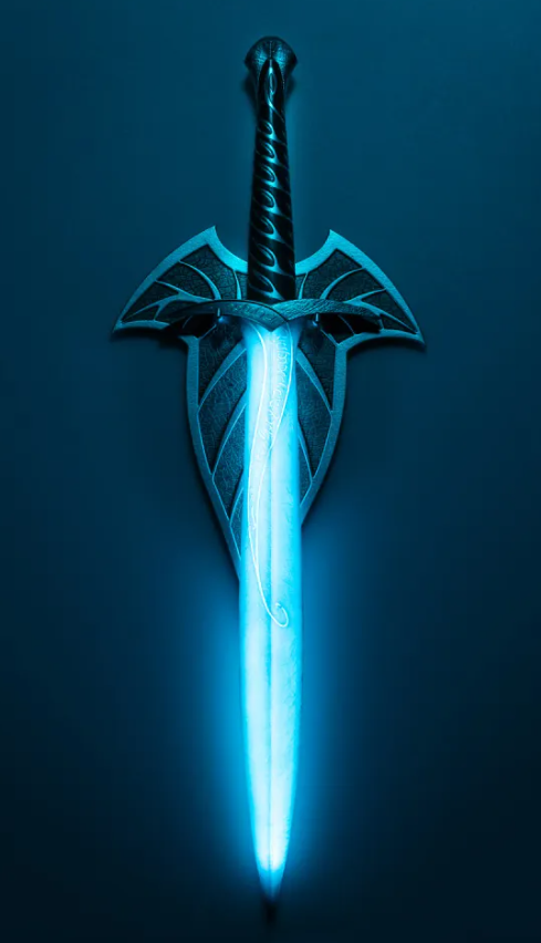 LAMPARA EL SEÑOR DE LOS ANILLOS - DAGA DARDO