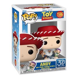 FIGURA ANDY (30TH ANNIVERSARY) 9 CM TOY STORY POP! DISNEY VINYL
