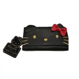 CARTERA BILLETERO HELLO KITTY NEGRA LOUNGEFLY
