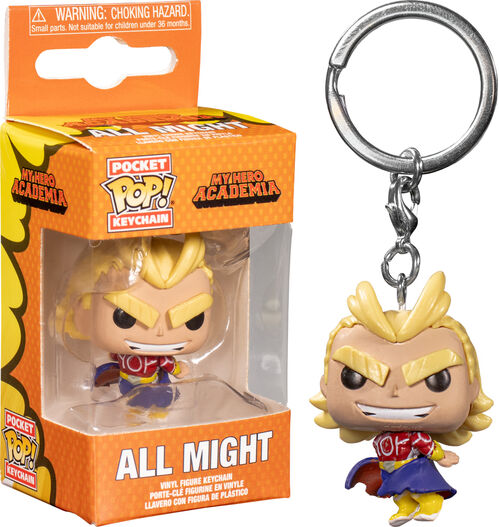 LLAVERO POP ALL MIGHT SILVER AGE