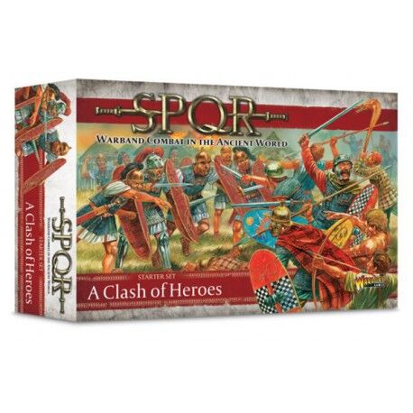 SPQR STARTER SET. A CLASH OF HEROES