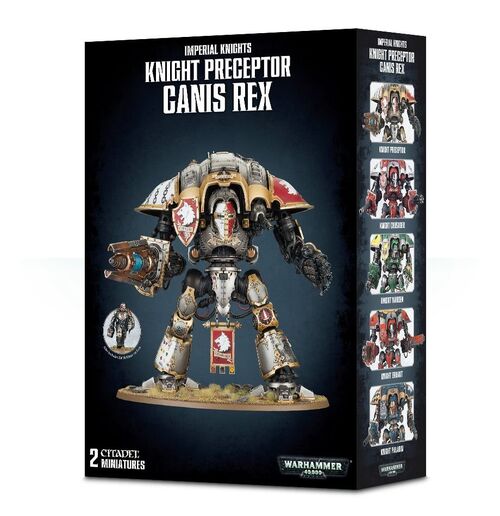 WARHAMMER 40,000: IMPERIAL KNIGHTS. KNIGHT PRECEPTOR CANIS REX