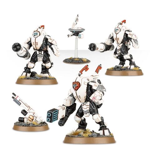 WARHAMMER 40,000: TAU EMPIRE XV25 STEALTH BATTLESUITS