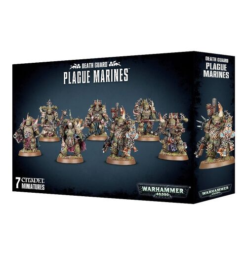 WARHAMMER 40K. DEATH GUARD: PLAGUE MARINES