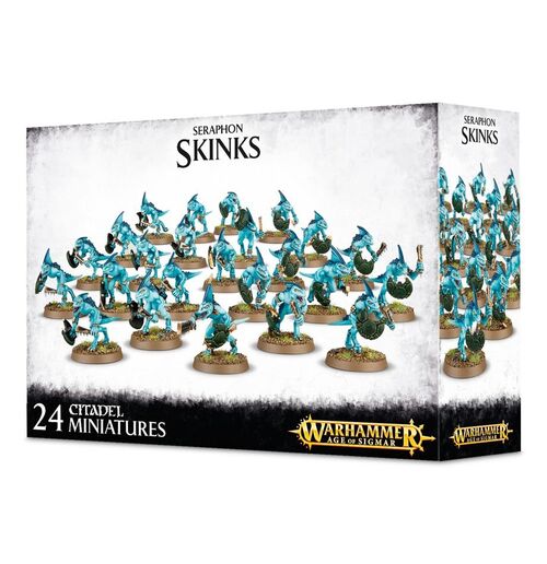 WARHAMMER AGE OF SIGMAR. SERAPHOM: SKINKS