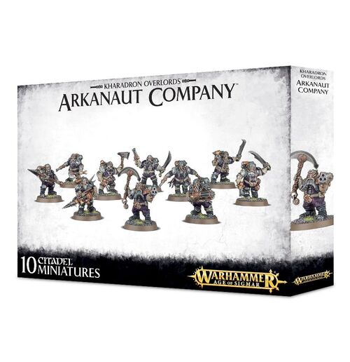 WARHAMMER AGE OF SIGMAR: KHARADRON OVERLORDS. ARKANAUT COMPANY