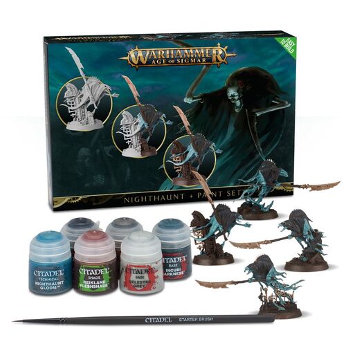 WARHAMMER AGE OF SIGMAR: NIGHTHAUNT + PAINT SET