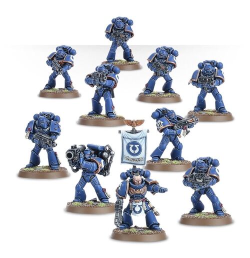 WARHAMMER 40K. SPACE MARINES TACTICAL SQUAD