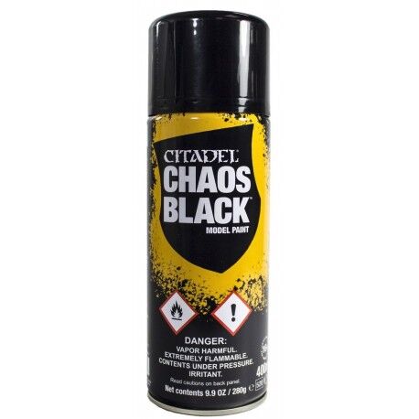 SPRAY IMPRIMACION CHAOS BLACK