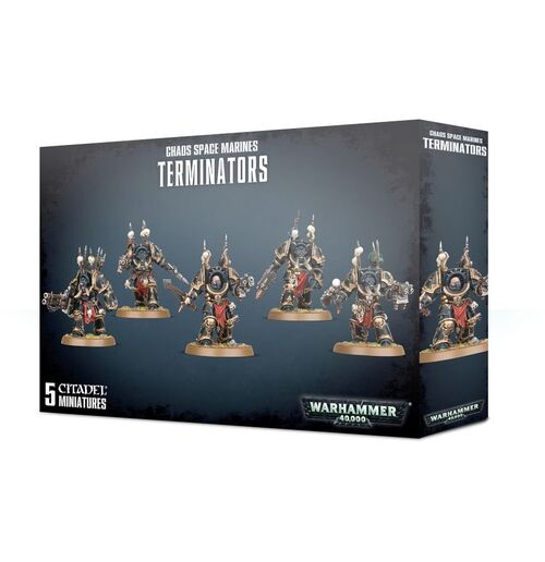 WARHAMMER 40K. CHAOS SPACE MARINES: TERMINATORS