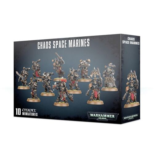 WARHAMMER 40K. CHAOS SPACE MARINES