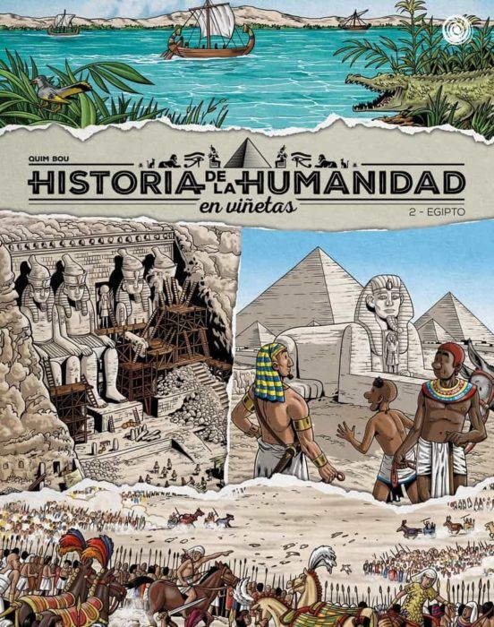 HISTORIA DE LA HUMANIDAD EN VIÑETAS 2: EGIPTO