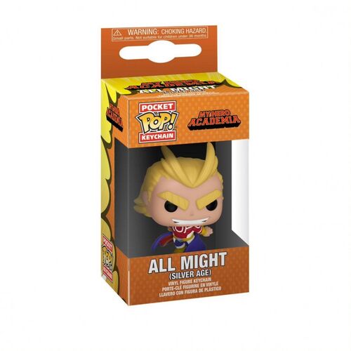 LLAVERO POP ALL MIGHT SILVER AGE