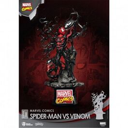 FIGURA D-STAGE DIORAMA SPIDERMAN VS VENOM