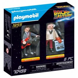 FIGURAS PLAYMOBIL REGRESO AL FUTURO