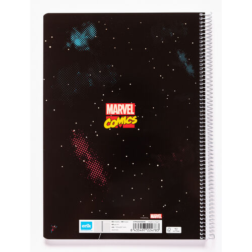 CUADERNO TAPA POLIPROPILENO A4 4X4 MARVEL LOS VENGADORES