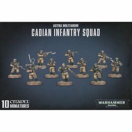 ASTRA MILITARUM. CADIAN INFANTRY SQUAD