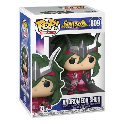 FIGURA SAINT SEIYA POP! ANIMATION VINYL ANDROMEDA SHUN 9 CM