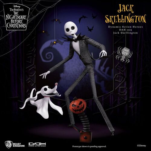 FIGURA DYNAMIC 8CTION HEROES 1/9 JACK SKELLINGTON 21 CM PESADILLA ANTES DE NAVIDAD