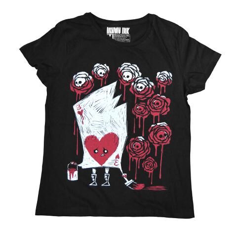 CAMISETA PAINTING THE ROSES WITH BLOOD WOMEN XL
