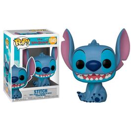 LILO & STITCH POP! DISNEY VINYL FIGURA SMILING SEATED STITCH 9 CM LILO & STITCH POP! DISNEY VINYL FIGURA SMILING SEATED STITCH 9 CM