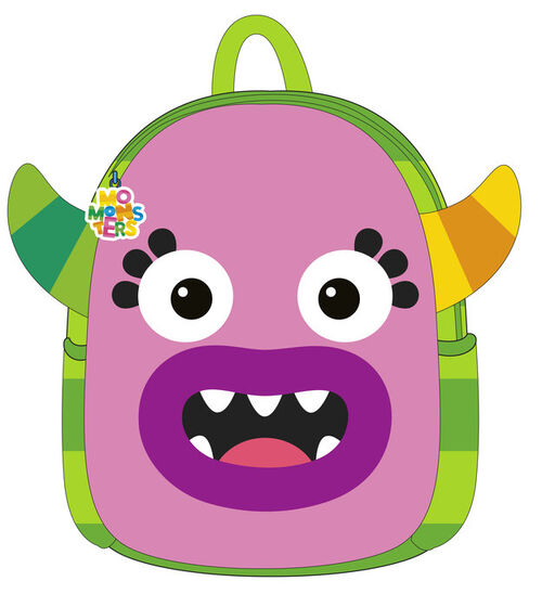 MOCHILA 30 CM DE NEOPRENO MOMONSTERS - HAHA