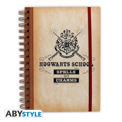 LIBRETA HARRY POTTER HOGWARTS SCHOOL A5