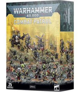 WARHAMMER 40K. PATRULLA COMBATE ORCOS. ORKS COMBAT PATROL