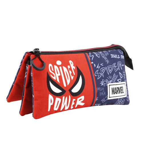 ESTUCHE PORTATODO TRIPLE HS SPIDERMAN STRIFE