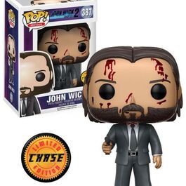 JOHN WICK CHAPTER 2 FIGURA POP JOHN WICK CON ARMA CHASE ED.
