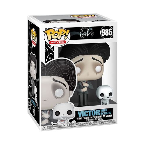 CORPSE BRIDE FIGURA POP! MOVIES VINYL VICTOR VAN DORT 9 CM