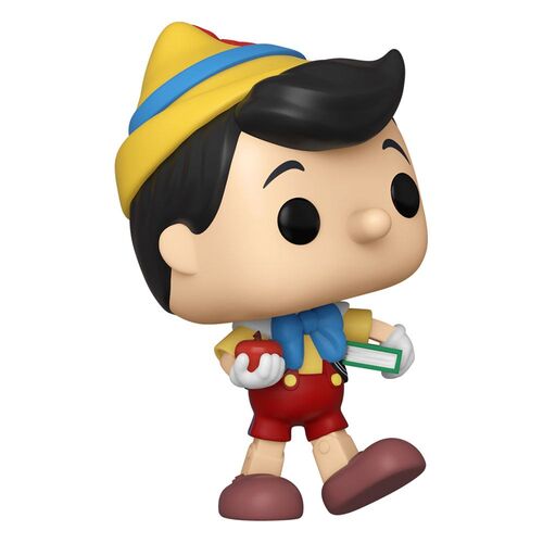 PINOCCHIO 80TH ANNIVERSARY POP! DISNEY VINYL FIGURA SCHOOL BOUND PINOCCHIO 9 CM