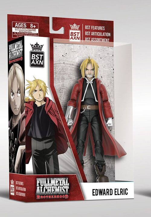 FULLMETAL ALCHEMIST FIGURA BST AXN EDWARD ELRIC 13 CM