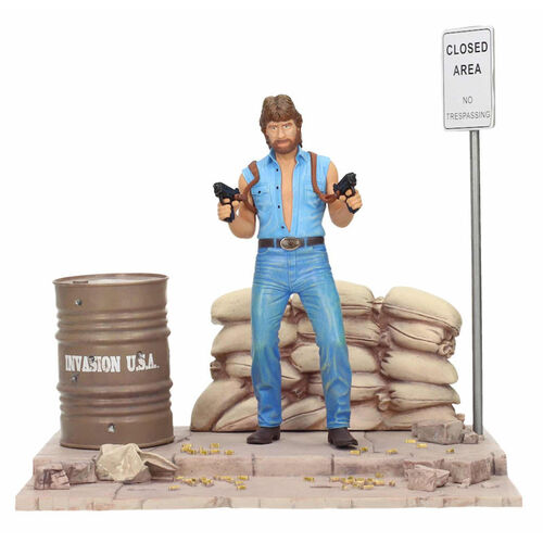 MATT HUNTER SET DE LUJO CON DIORAMA FIGURA 18 CM TOUGH GUY MGM