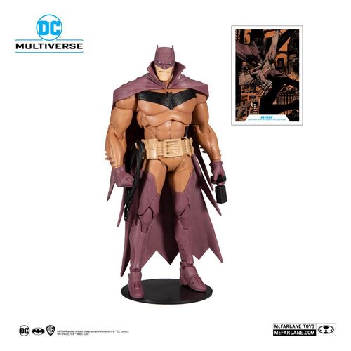 DC MULTIVERSE FIGURA WHITE KNIGHT BATMAN (RED VARIANT) 18 CM