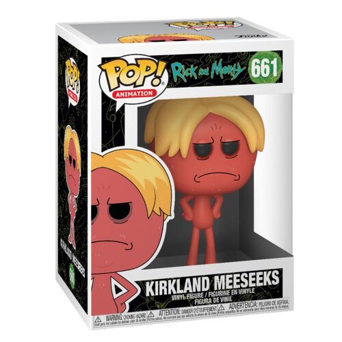 RICK Y MORTY POP! ANIMATION VINYL FIGURA KIRKLAND MEESEEKS 9 CM