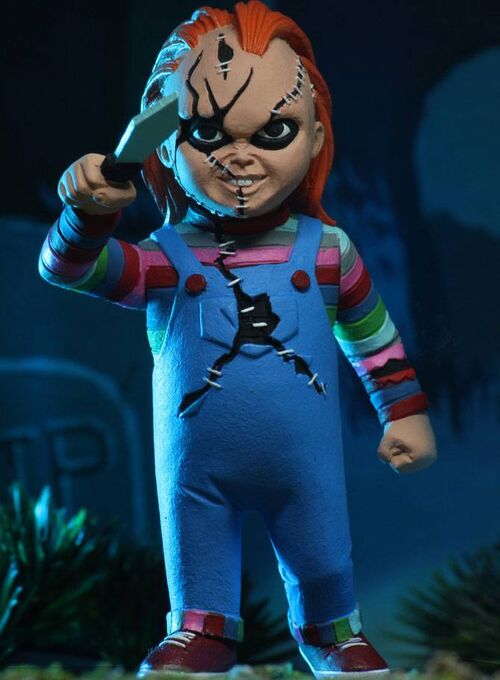 LA NOVIA DE CHUCKY PACK DE 2 FIGURAS TOONY TERRORS CHUCKY & TIFFANY 15 CM