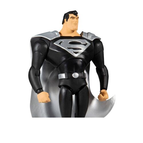 DC MULTIVERSE FIGURA SUPERMAN BLACK SUIT VARIANT (SUPERMAN: THE ANIMATED SERIES) 18 CM