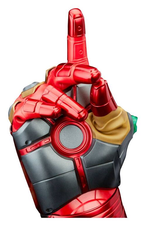 MARVEL LEGENDS SERIES GUANTELETE ELECTRNICO IRON MAN NANO GAUNTLET