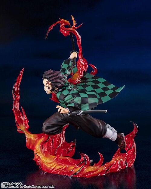 DEMON SLAYER: KNY ESTATUA PVC FIGUARTSZERO TANJIRO KAMADO (TOTAL CONCENTRATION BREATHING) 19 CM