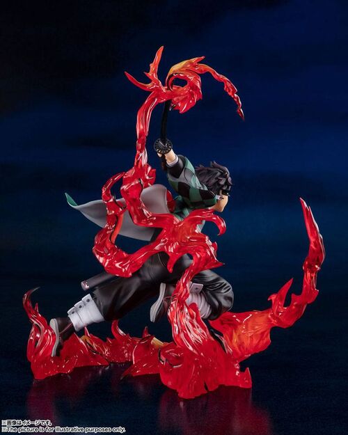 DEMON SLAYER: KNY ESTATUA PVC FIGUARTSZERO TANJIRO KAMADO (TOTAL CONCENTRATION BREATHING) 19 CM