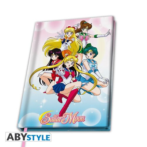 SAILOR MOON - LIBRETA A5 "SAILOR WARRIORS"