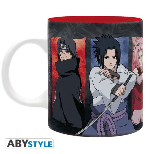 TAZA NARUTO SHIPPUDEN GROUP  320ML